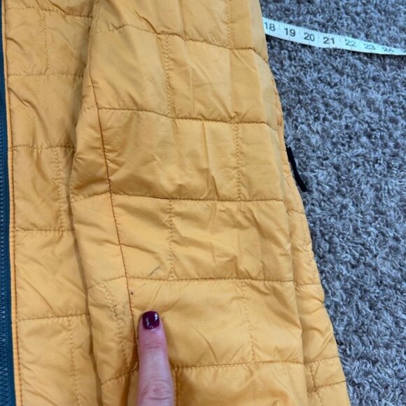 Patagonia Kids' Lightweight Packable Puffer Jacket Yellow Size 12 K's large - Picture 9 of 10
